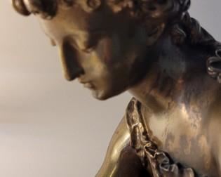 Vintage Bronze on stand