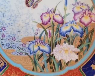 Noritake LE #2402/3000 Yearly Plate 1980 Butterflies and Flowers