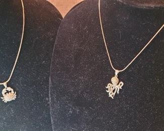 Sterling Silver .925 necklaces and pendants