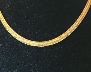 14K gold necklace