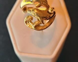 14K gold ring