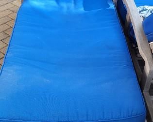 Frontgate Chaise Lounge with Frontgate Sunbrella cushions