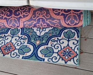 Outdoor Rug made in Belgium, one of two