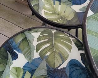 tempered glass top folding tables