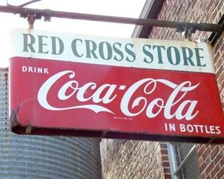 VIEW 3 SIDE 2 PORC. COKE SWINGER SIGN