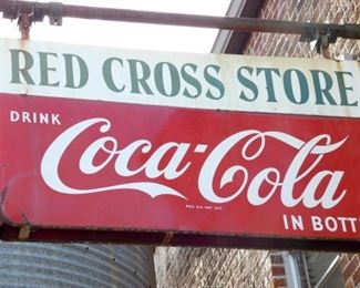 VIEW 4 38X68 DS PORC. COKE SIGN