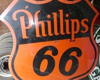 PORC. DS PHILLIPS 66 SHEILD SIGN