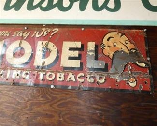 VIEW 3 MODEL TOBACCO SIGN