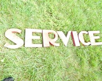 VIEW 2 CLOSEUP 12IN LETTERS