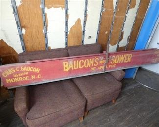 BAUCOMS IMPROVED SOWER /HOPPER