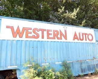 WESTERN AUTO SIGN