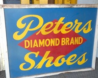 VIEW 4 PETERS DIAMOND BRAND SHOES SIGNS