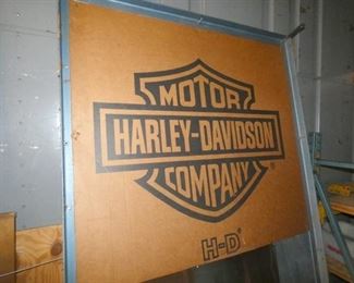 HARLEY DAVIDSON CO. SIGN