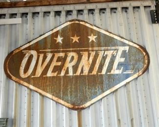 OVERNITE TRUCKING SIGN