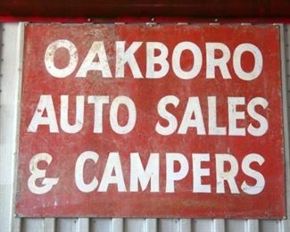 VIEW 3 OAKBORO AUTO SALES 48X36