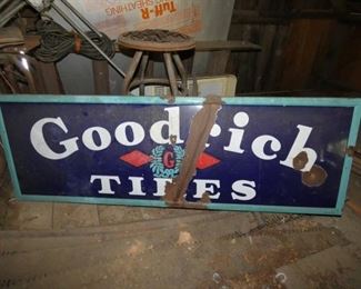 PORC. GOODRICH TIRES SIGN