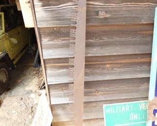 EARLY CROSS CUT SAWS