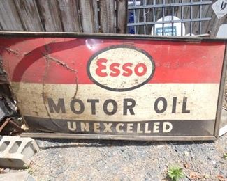 ESSO MOTOR OIL SIGN 72X36