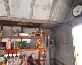 BOTTLES, CANS, SODA FOUNTAIN