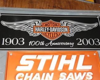 HARLEY DAVIDSION SIGN