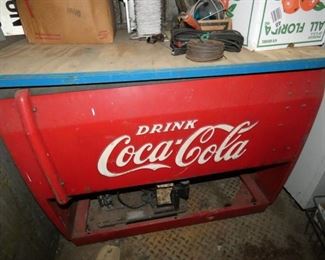 EMB. 4FT. COKE COOLER