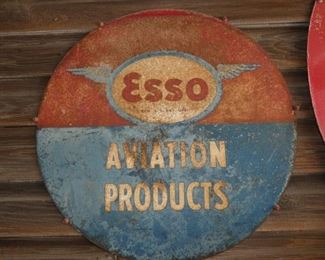 ESSO AVIATION DS SIGN