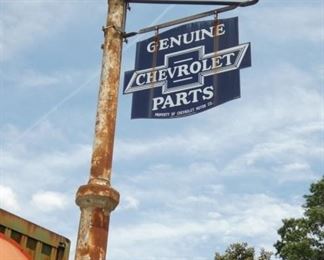 VIEW 5 12FT. CAST SIGN POLE