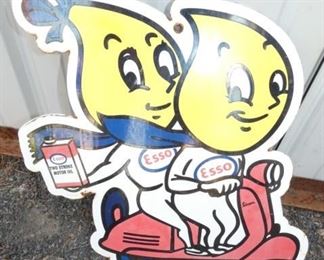 PORC. ESSO OIL DROP SIGN