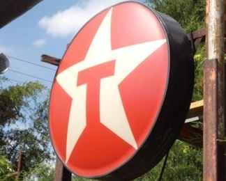 TEXACO CAN SIGN