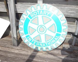 ROTARY INTERNATIONAL SIGN
