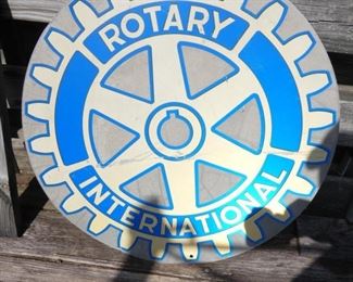 VIEW 4 ROTARY INTERNATIONAL SIGN