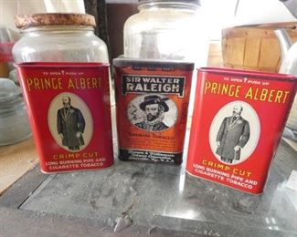 PRINCE ALBERT POCKET TINS