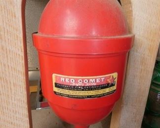 RED COMET FIRE EXTINGISHER