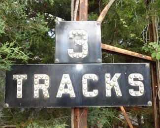 PORC. CAT EYES TRACK SIGN