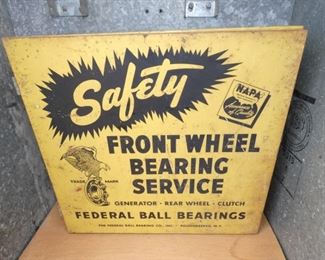 SAFETY FRONT WHEEL BEARING CABINET