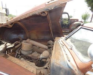 VIEW 8 ENGINE COMPARTMENT OF 1947 BUICK