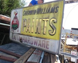 SHERWIN WILLIAMS EMB. CAN SIGN