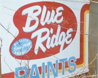 VIEW 2 CLOSEUP BLUE RIDGE SIGN