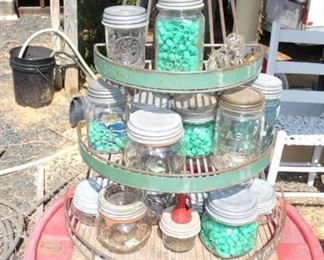 EMB. ATLAS JARS W/ RACK