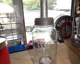 UNUSUAL EMB. OIL BOTTLE