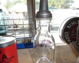 VARIOUS EMB. OIL BOTTLES