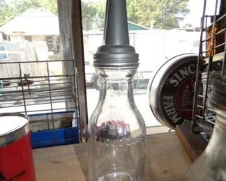 VARIOUS EMB. OIL BOTTLES