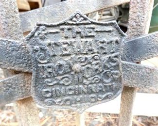 EARLY STEWART IRON FENCING