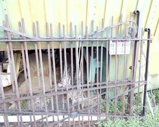VIEW 3 IRON FENCING