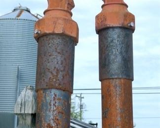 VIEW 3 8FT. POST W/ TOPPERS