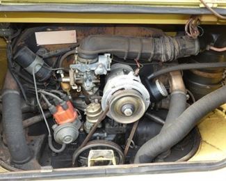VIEW 14 ENGINE 1974 VW
