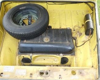VIEW 13 GAS TANK, SPARE TIRE