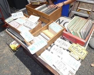 1980'S MOTORCYCLE TAGS