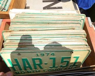 1974 NC LIC. TAGS