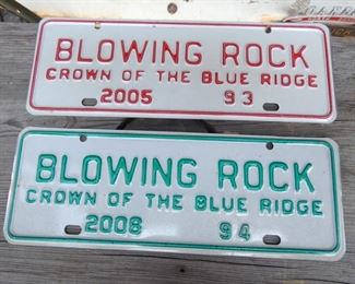 2005/2008 BLOWING ROCK TAG